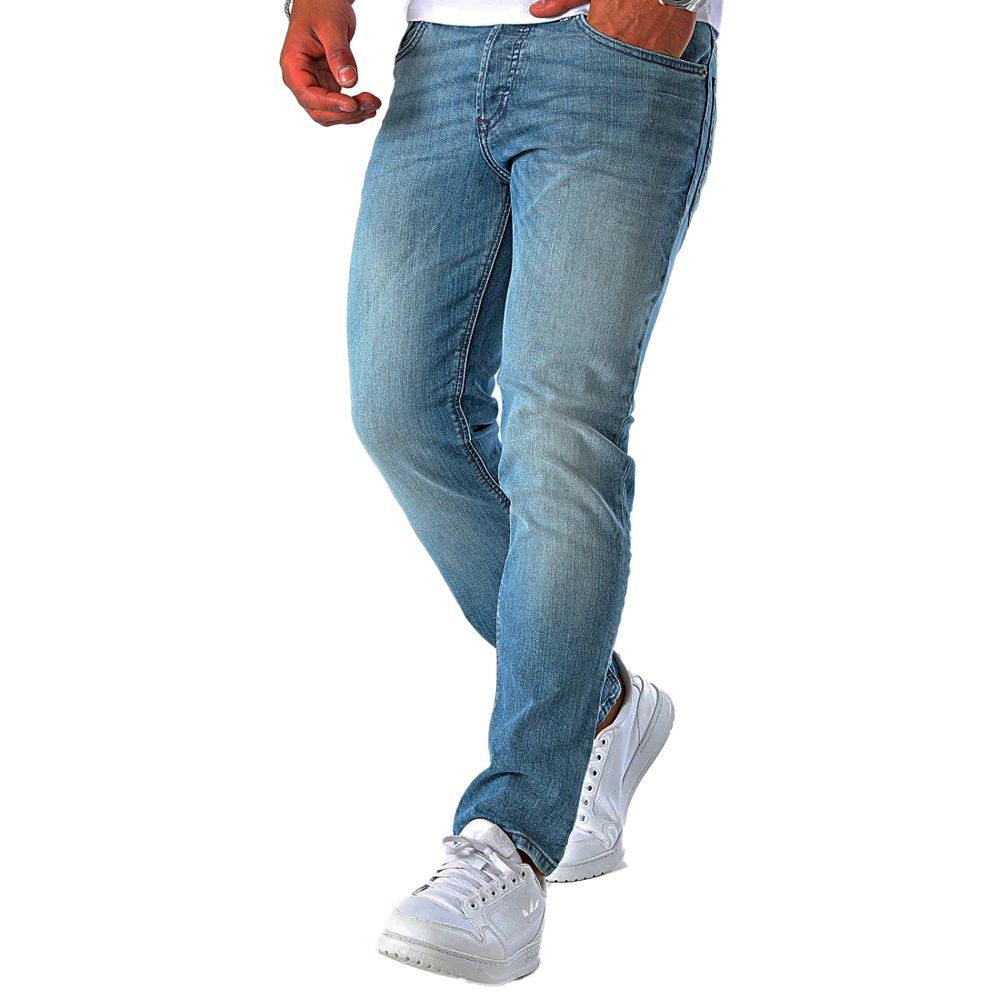 Diesel Blue Cotton Men Jeans