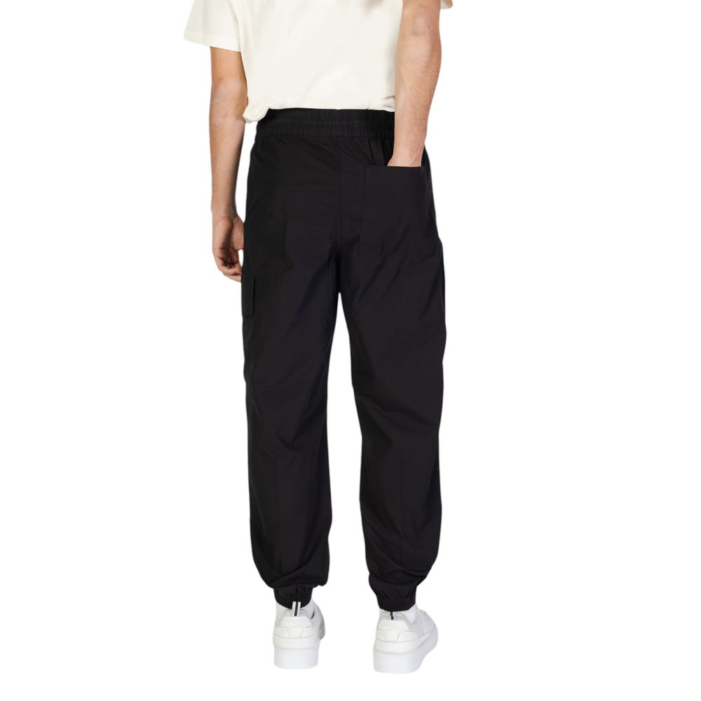 Calvin Klein Jeans Black Cotton Joggers (Workout Pants)