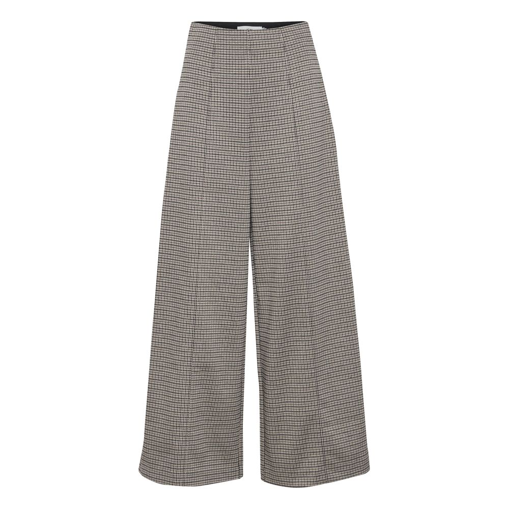 ICHI Beige Polyester Pant