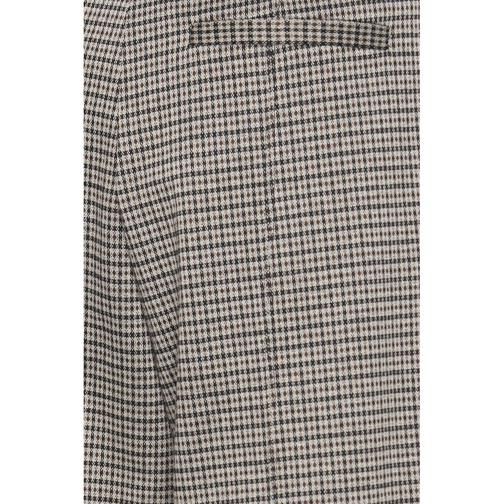 ICHI Beige Polyester Pant