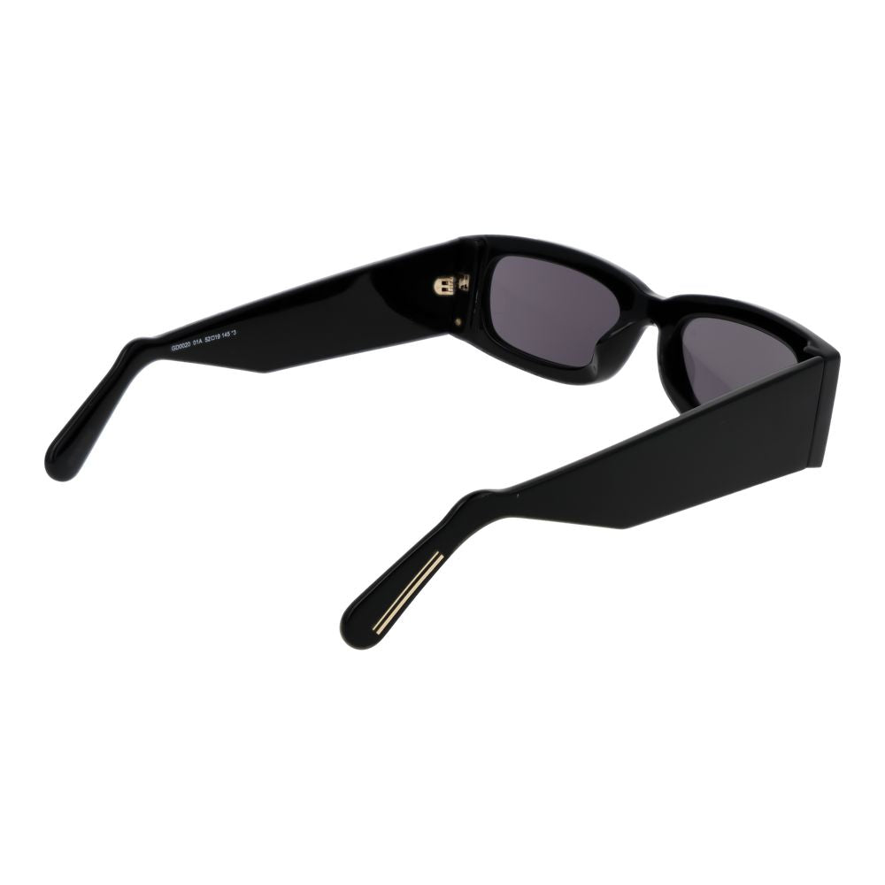 GCDS Black Acetate Sunglasses