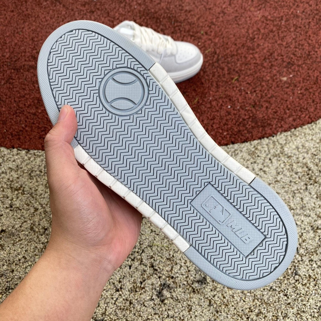 MLB white raw rubber MLB Yankees senior shoes men's and women's sneakers