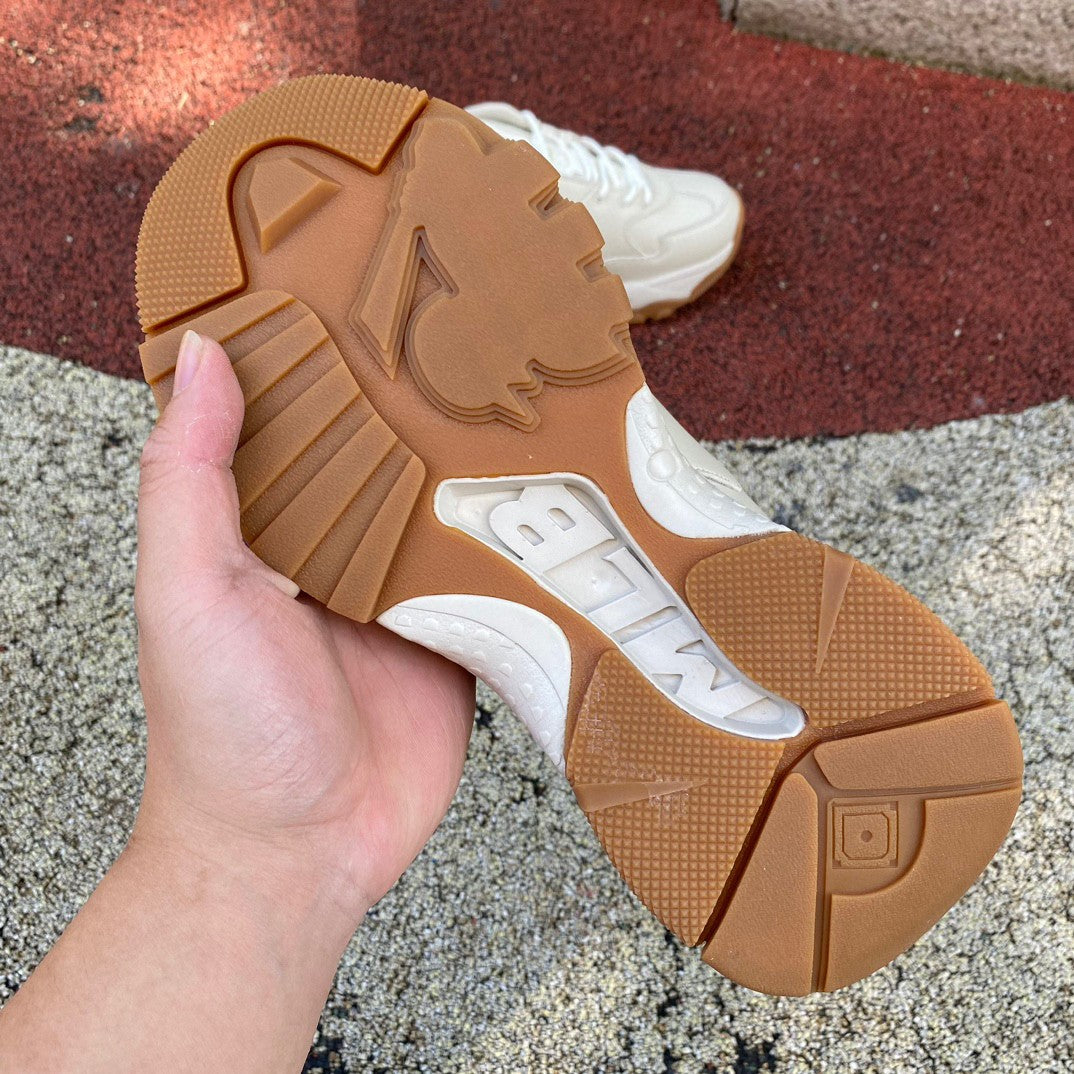 MLB white raw rubber MLB Yankees senior shoes men's and women's sneakers