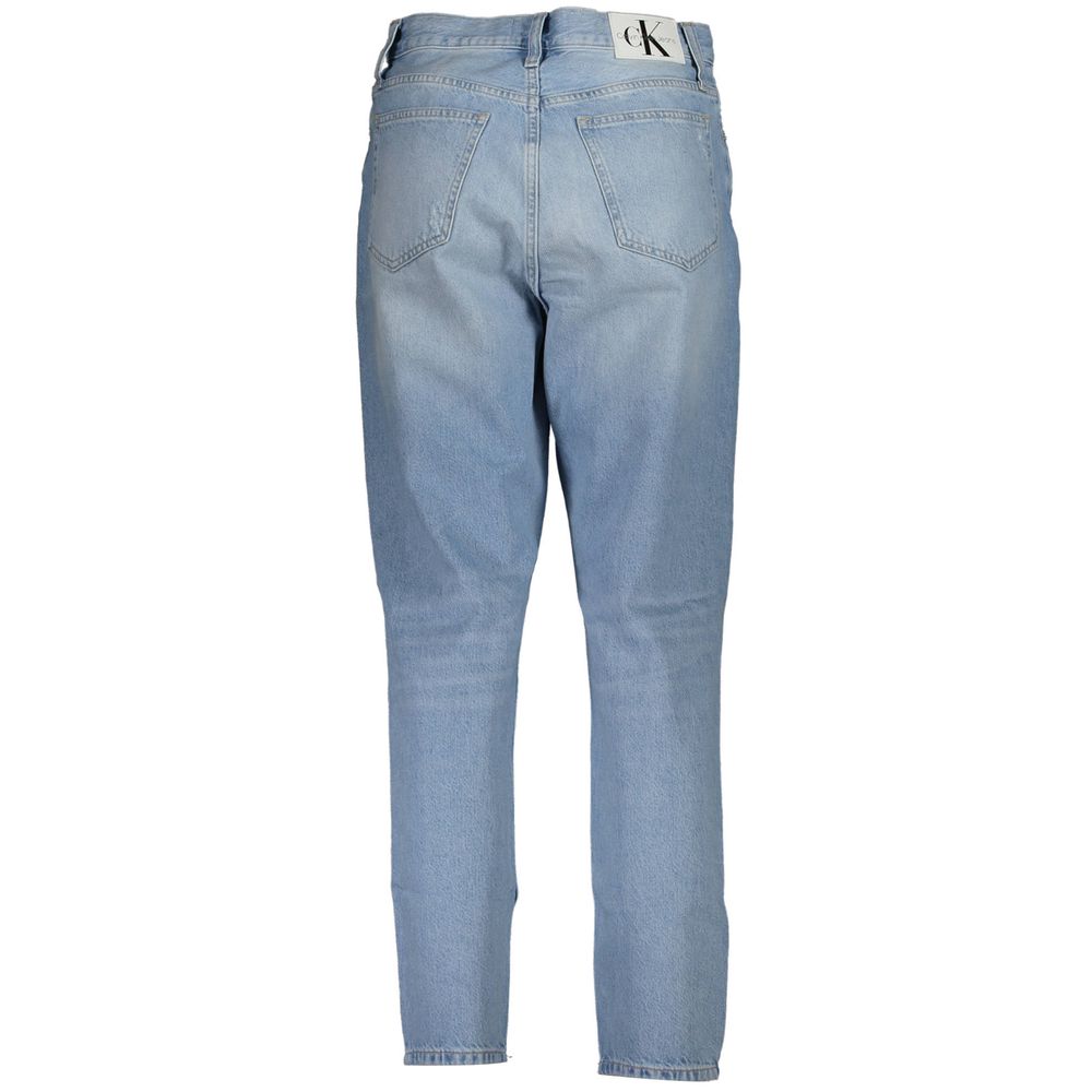 Calvin Klein Blue Cotton Jeans Denim