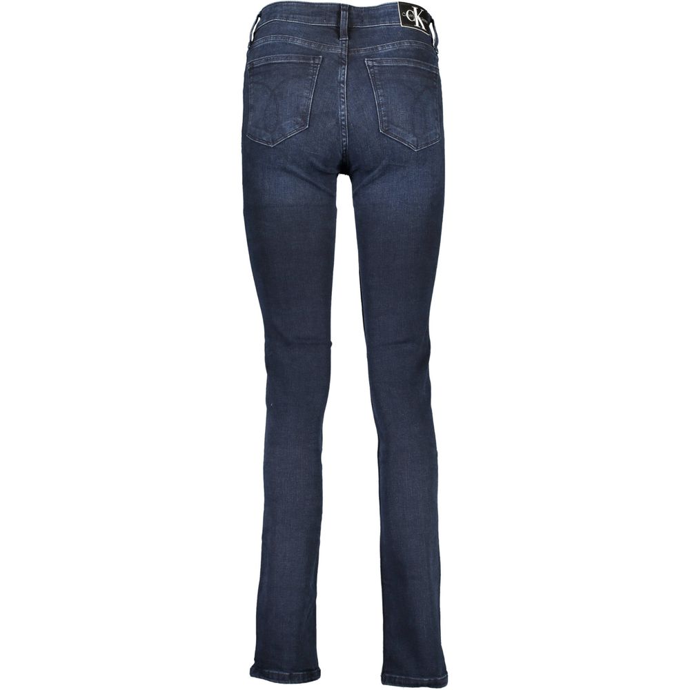 Calvin Klein Blue Cotton Jeans Denim