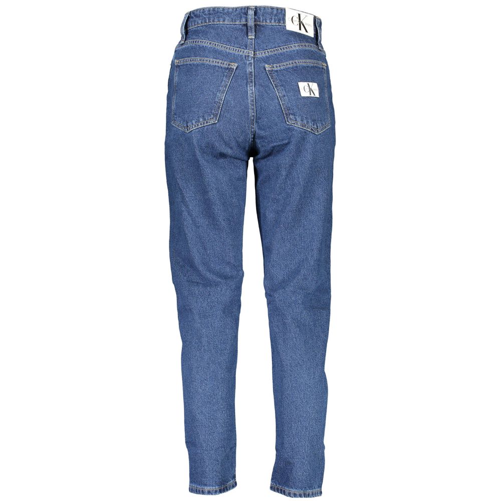Calvin Klein Blue Cotton Jeans Denim