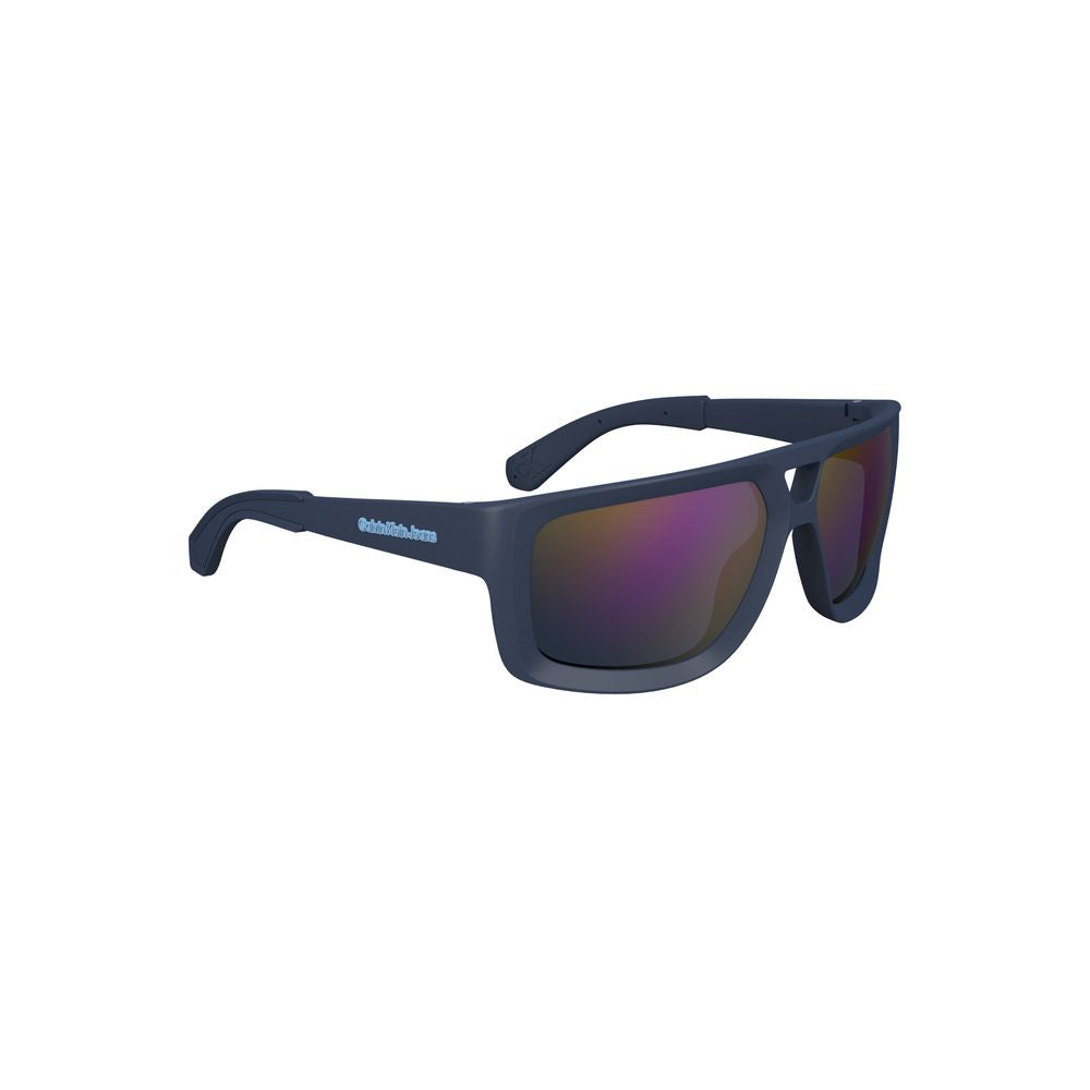 Calvin Klein Blue Plastic Sunglass