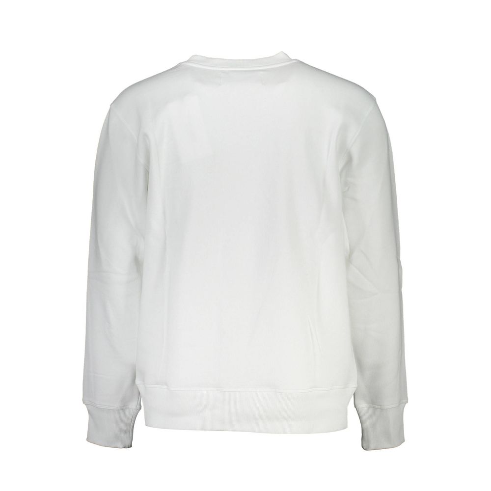 Calvin Klein White Cotton Sweatshirt