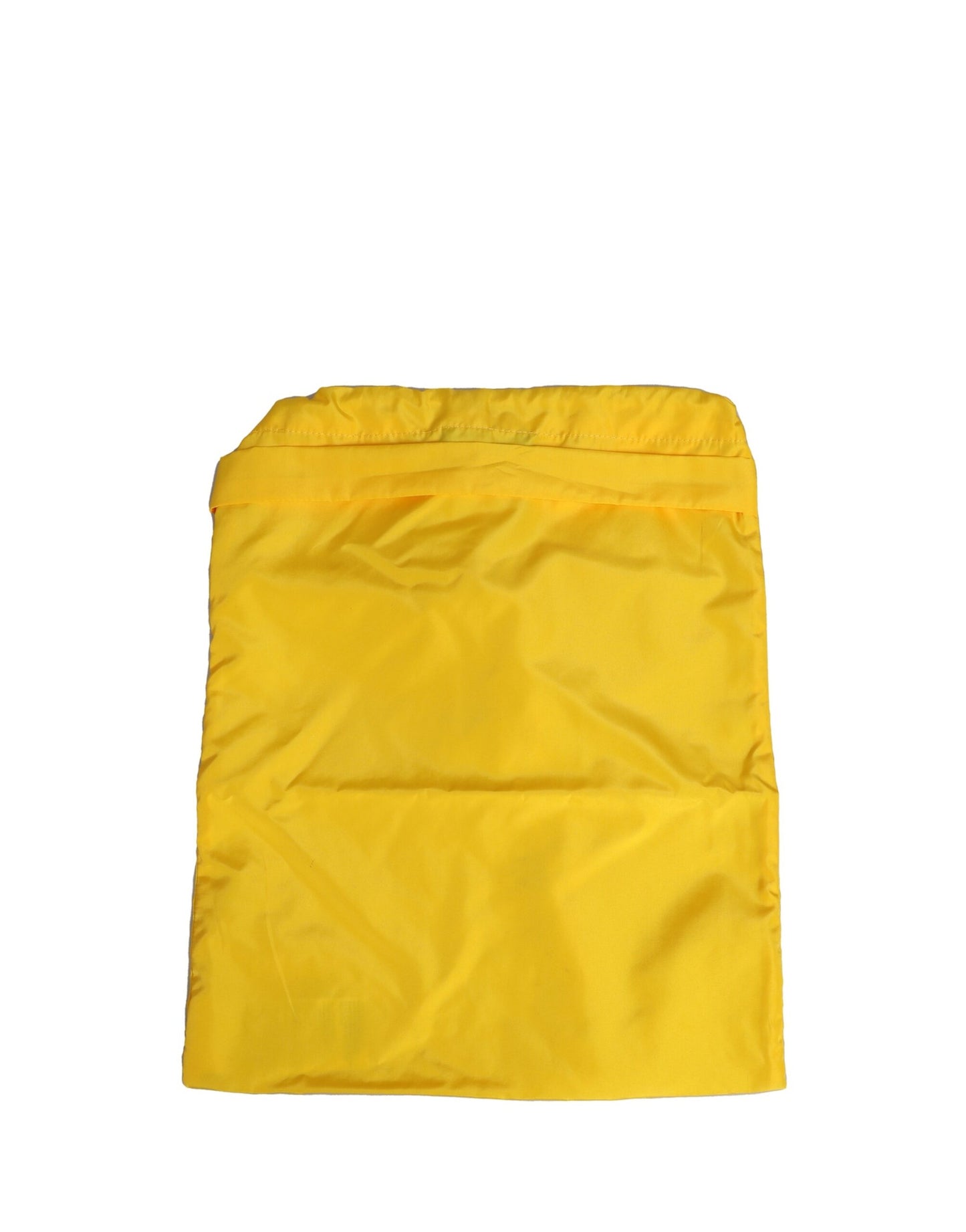 Dolce & Gabbana Yellow Waistband Logo Beachwear Brief Swimwear