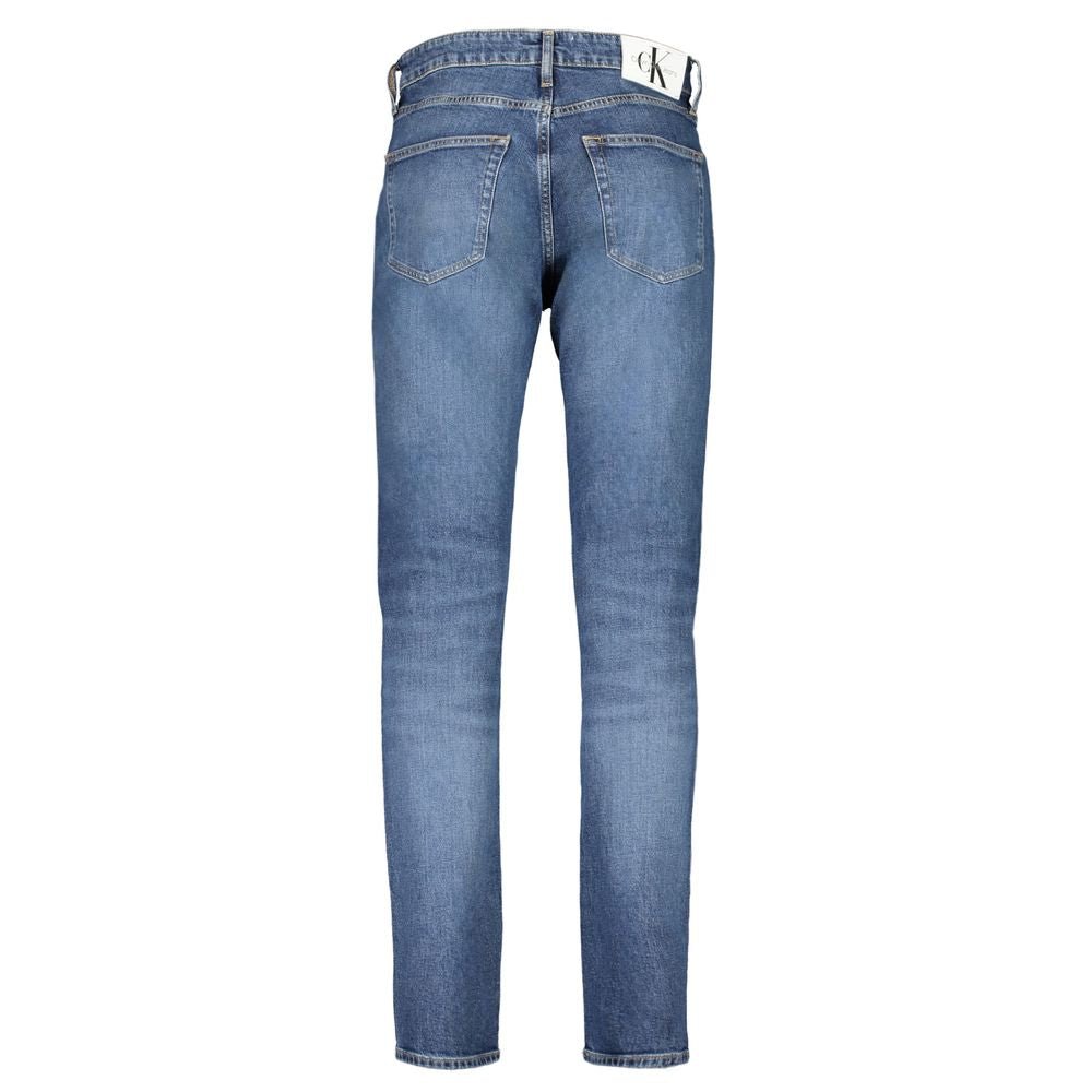 Calvin Klein Blue Cotton Jeans Denim
