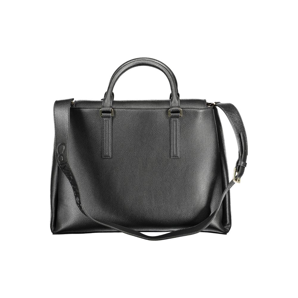 Calvin Klein Black Polyester Handbag