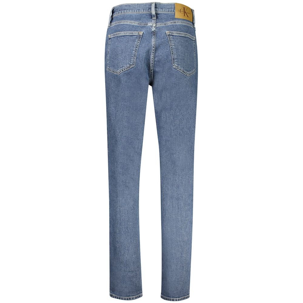 Calvin Klein Blue Cotton Jeans Denim