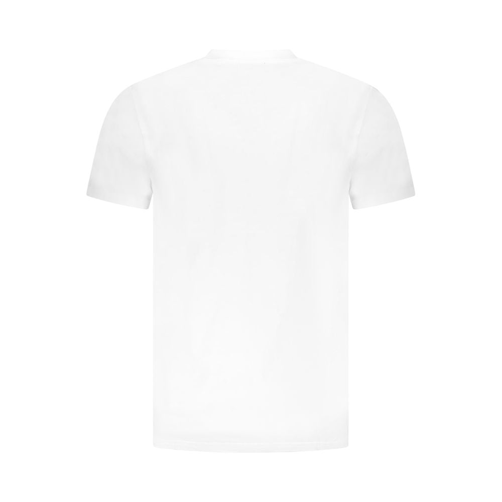 Cavalli Class White Cotton T-Shirt