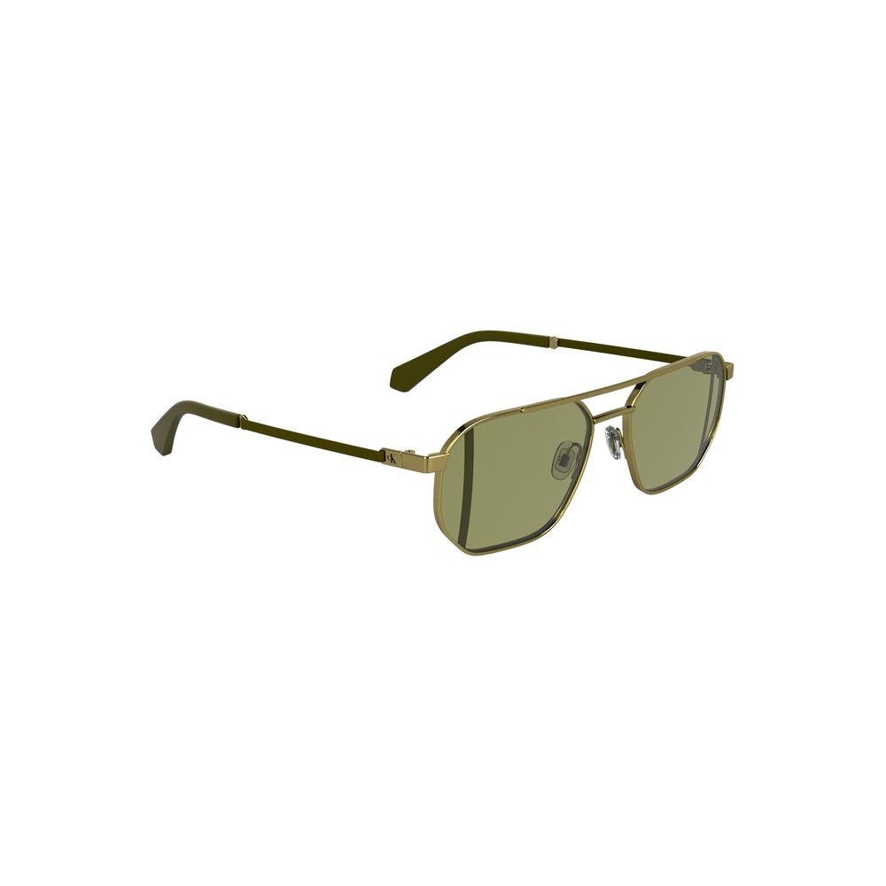 Calvin Klein Gold Metal Sunglass