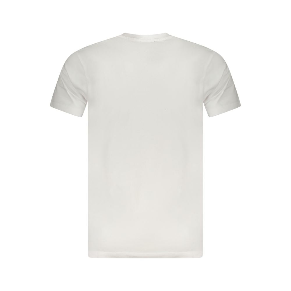 Cavalli Class White Cotton T-Shirt