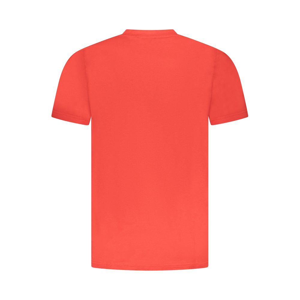 Cavalli Class Red Cotton T-Shirt