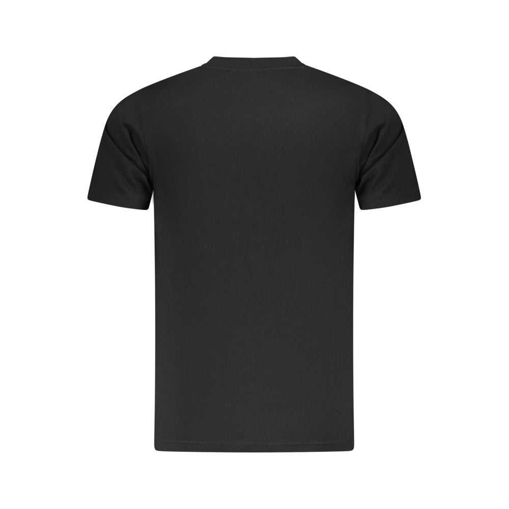 Cavalli Class Black Cotton T-Shirt