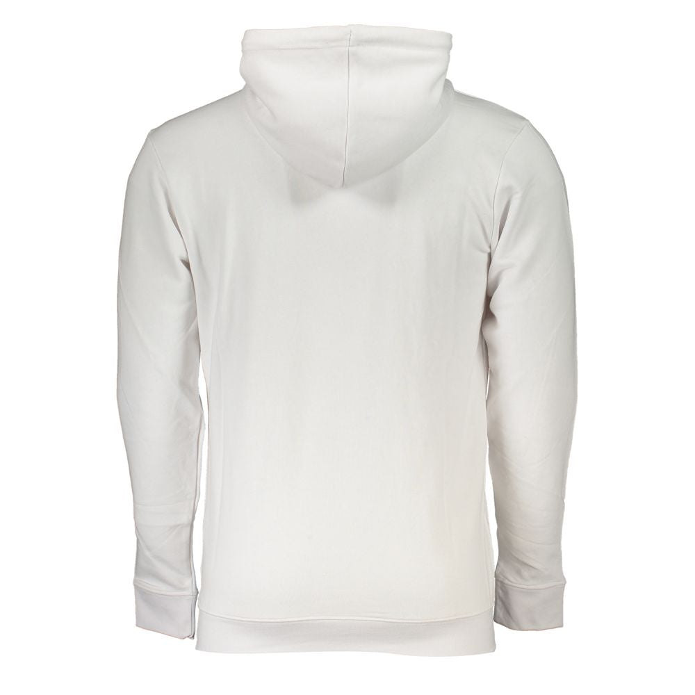 Cavalli Class White Cotton Sweatshirt
