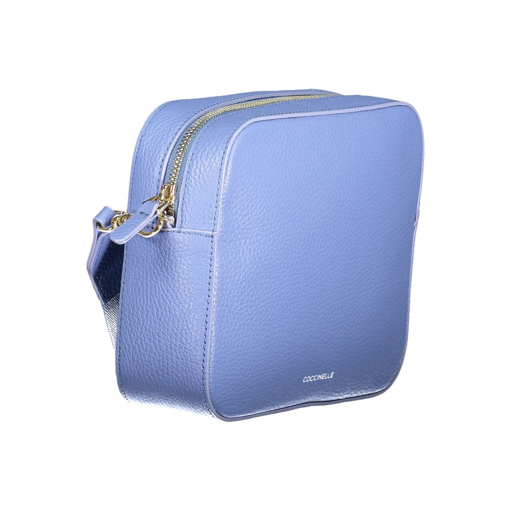 Coccinelle Blue Leather Handbag