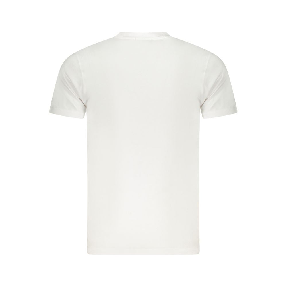Cavalli Class White Cotton T-Shirt