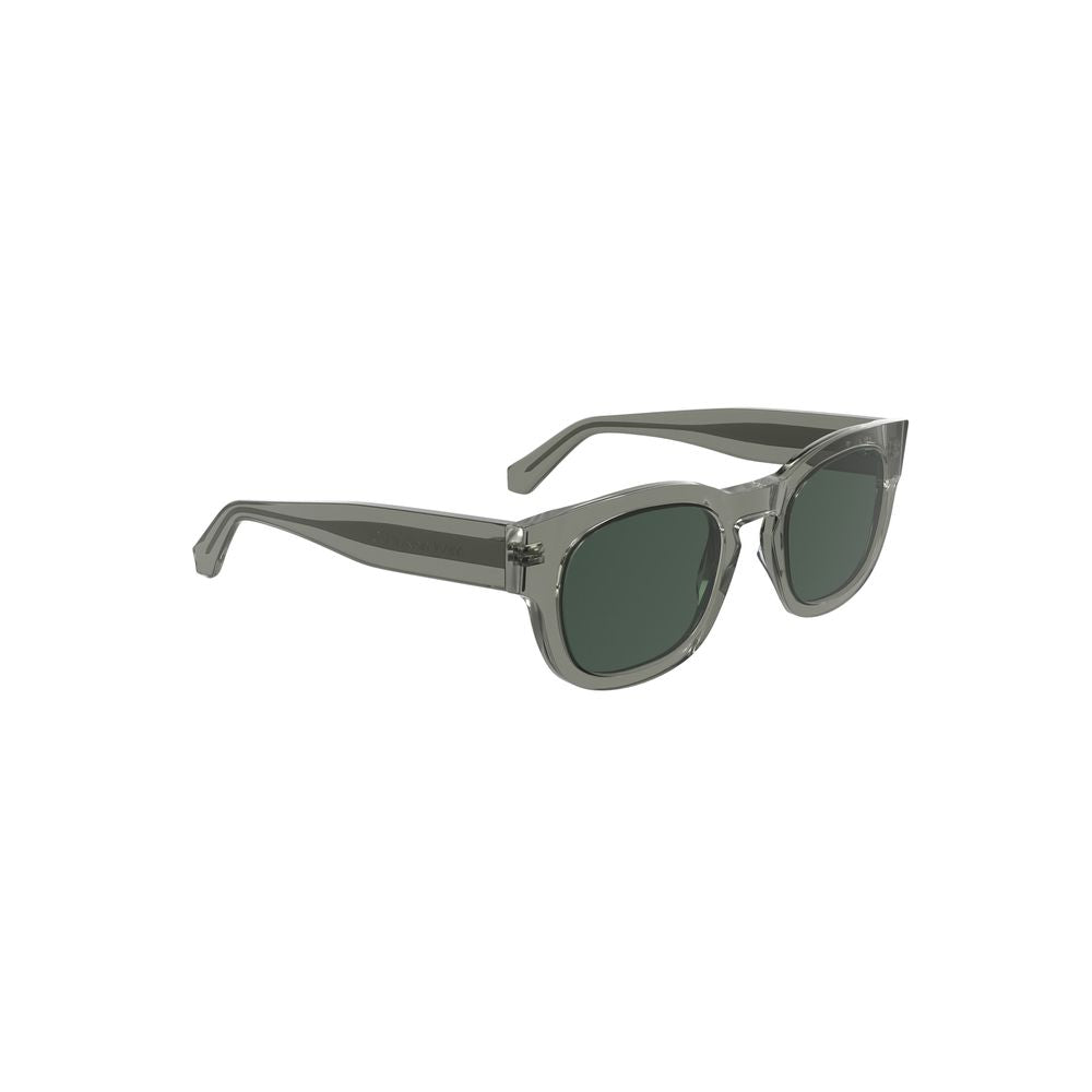 Calvin Klein Gray Acetate Sunglass