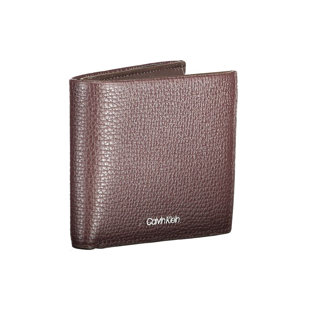 Calvin Klein Brown Leather Wallet