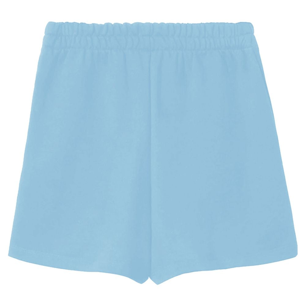 Comme Des Fuckdown Blue Cotton Short