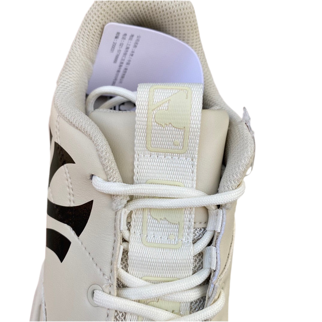 MLB white raw rubber MLB Yankees senior shoes men's and women's sneakers