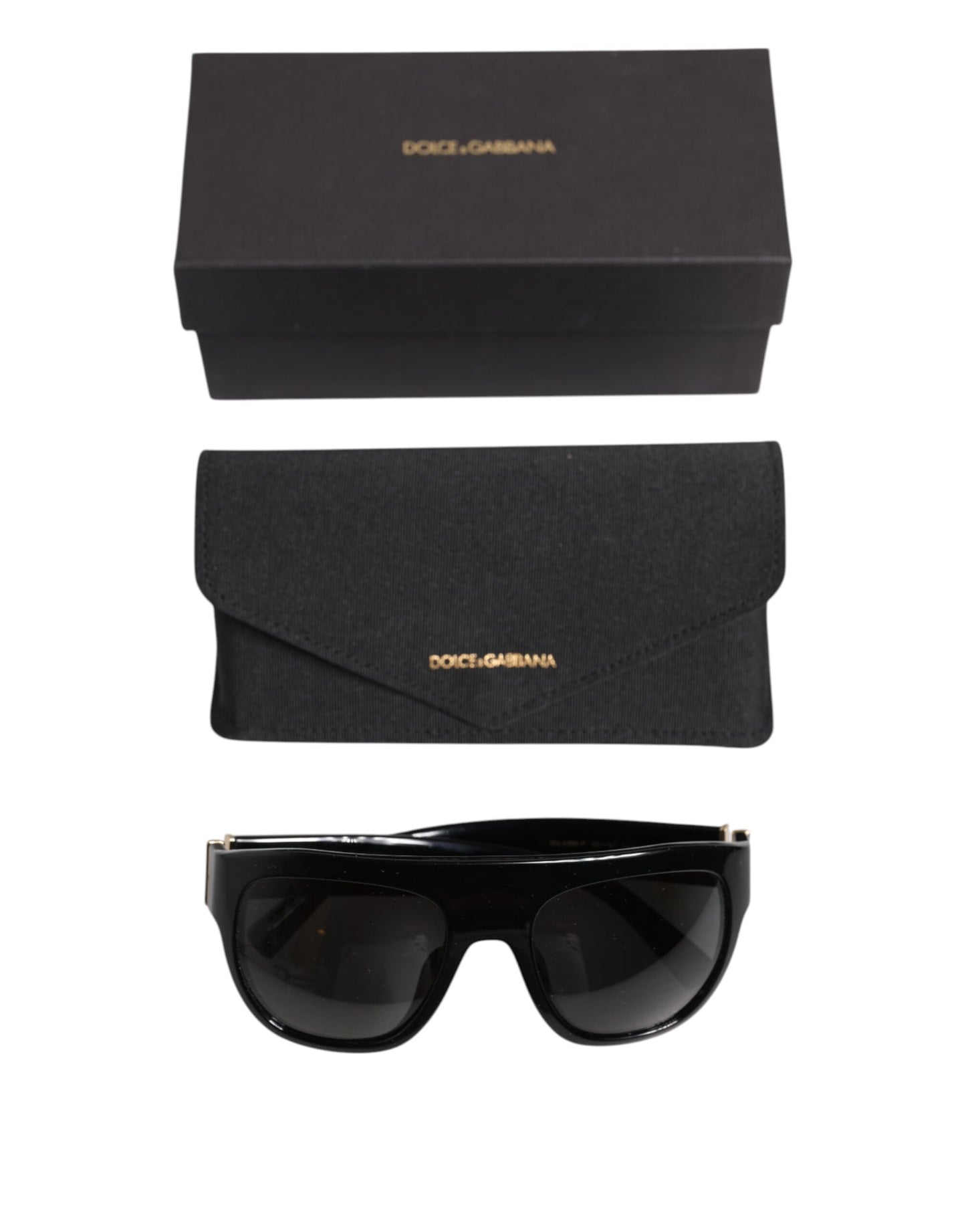 Dolce & Gabbana Black Square Acetate Frame DG4398-F Eyewear Sunglasses