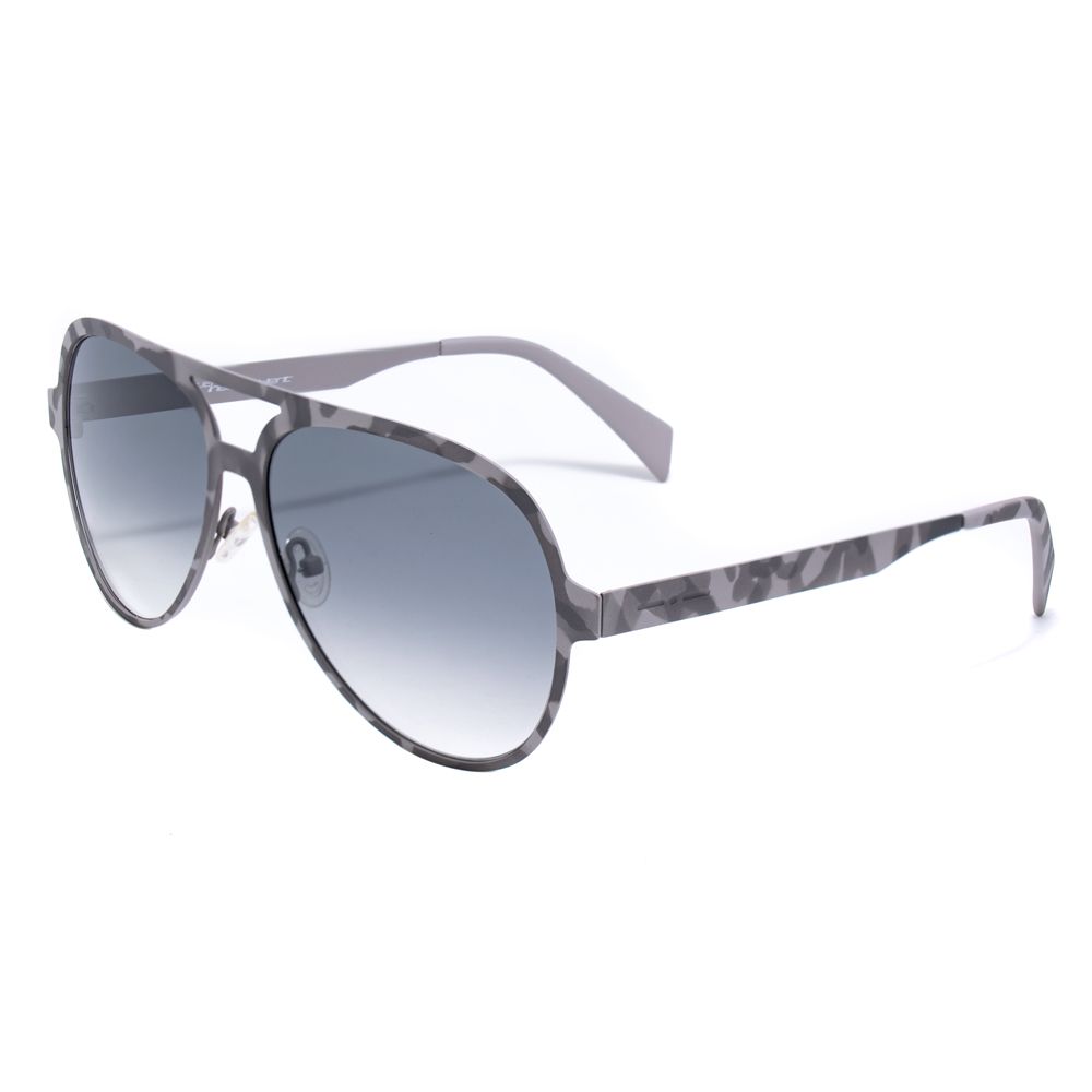 Italia Independent Gray Metal Sunglasses