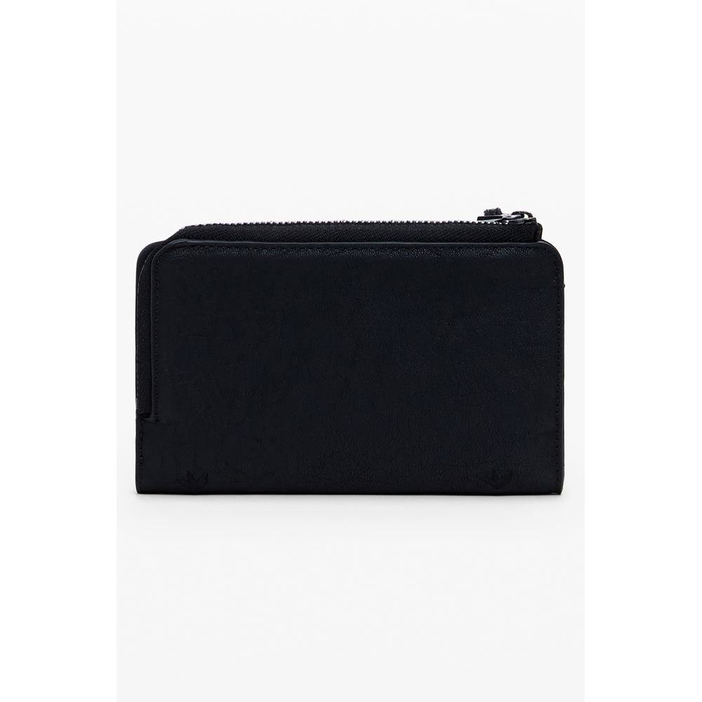 Desigual Black Polyethylene Wallet