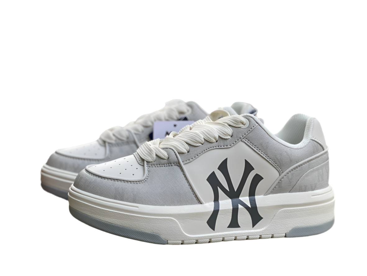 MLB white raw rubber MLB Yankees senior shoes men's and women's sneakers