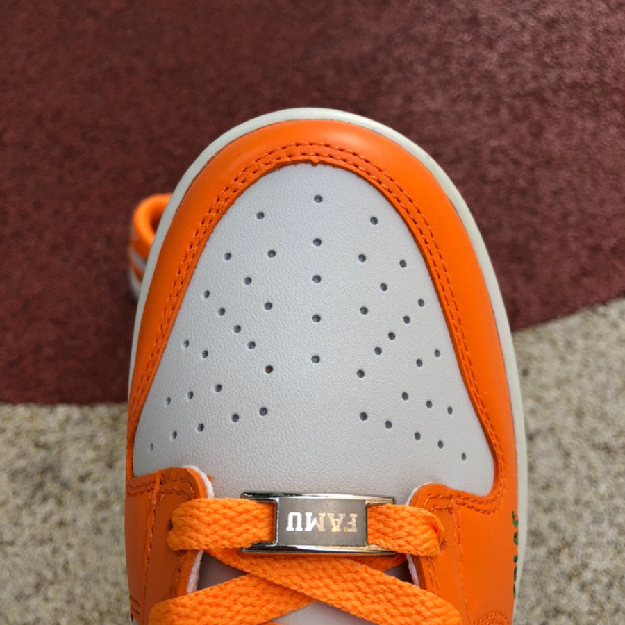 Low Nike Dunk Low retro low-top white orange green