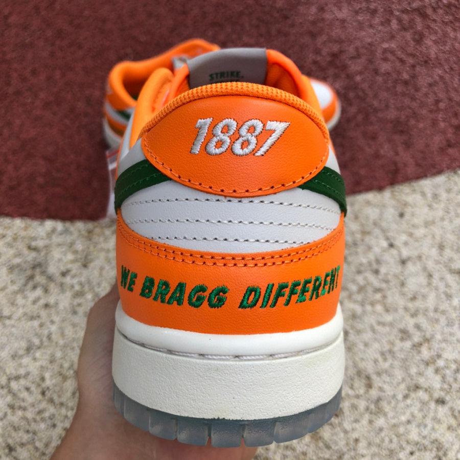 Low Nike Dunk Low retro low-top white orange green