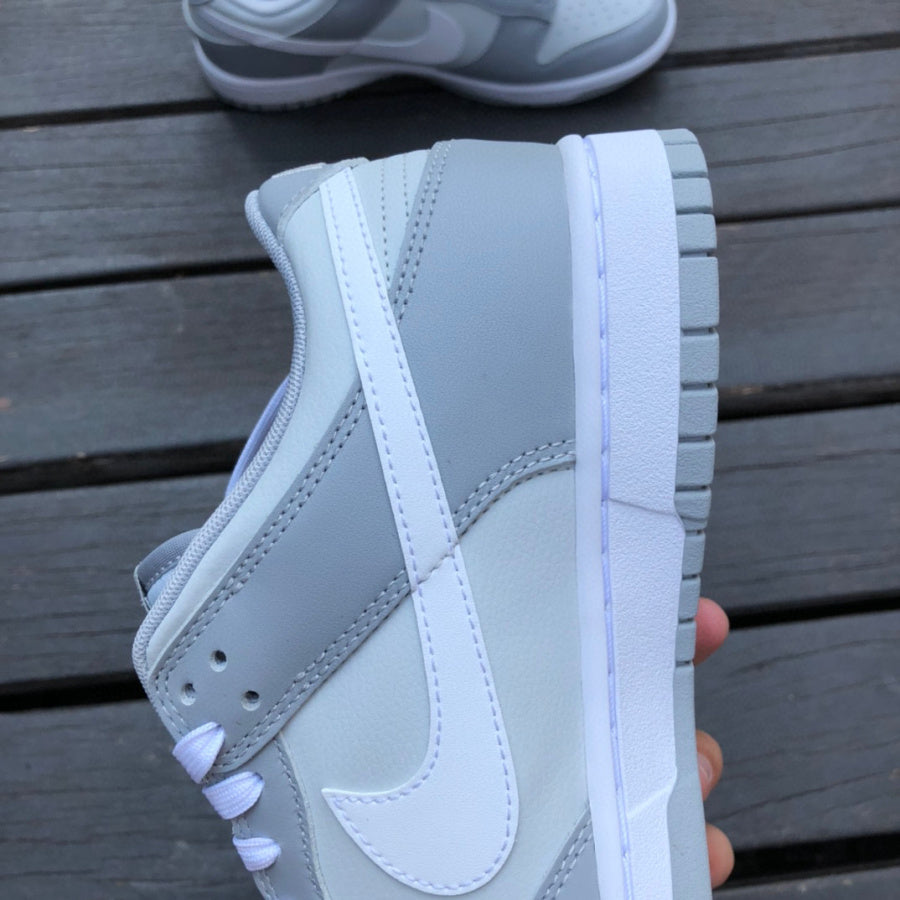 Low pure original Nike Dunk Low gray white