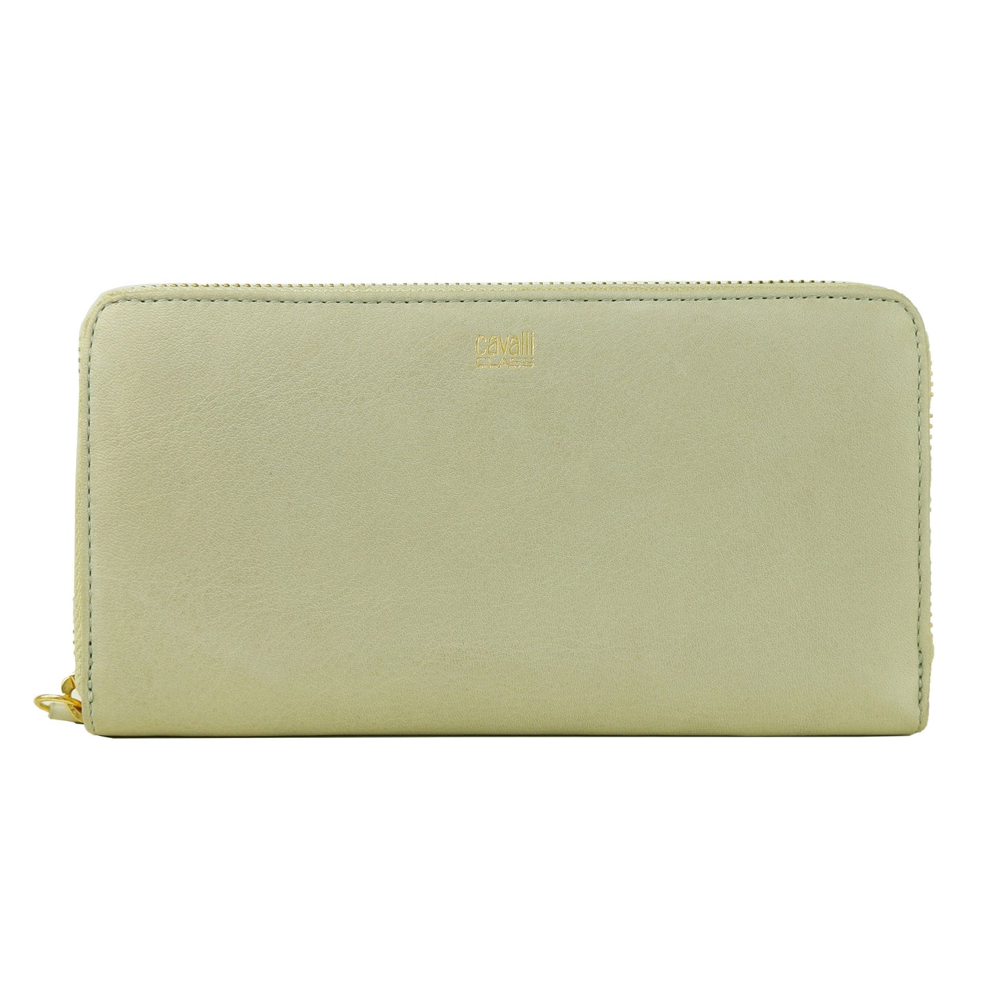 Cavalli Class Etoupe Calfskin Women Wallet