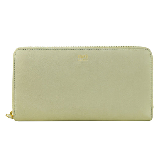 Cavalli Class Etoupe Calfskin Women Wallet