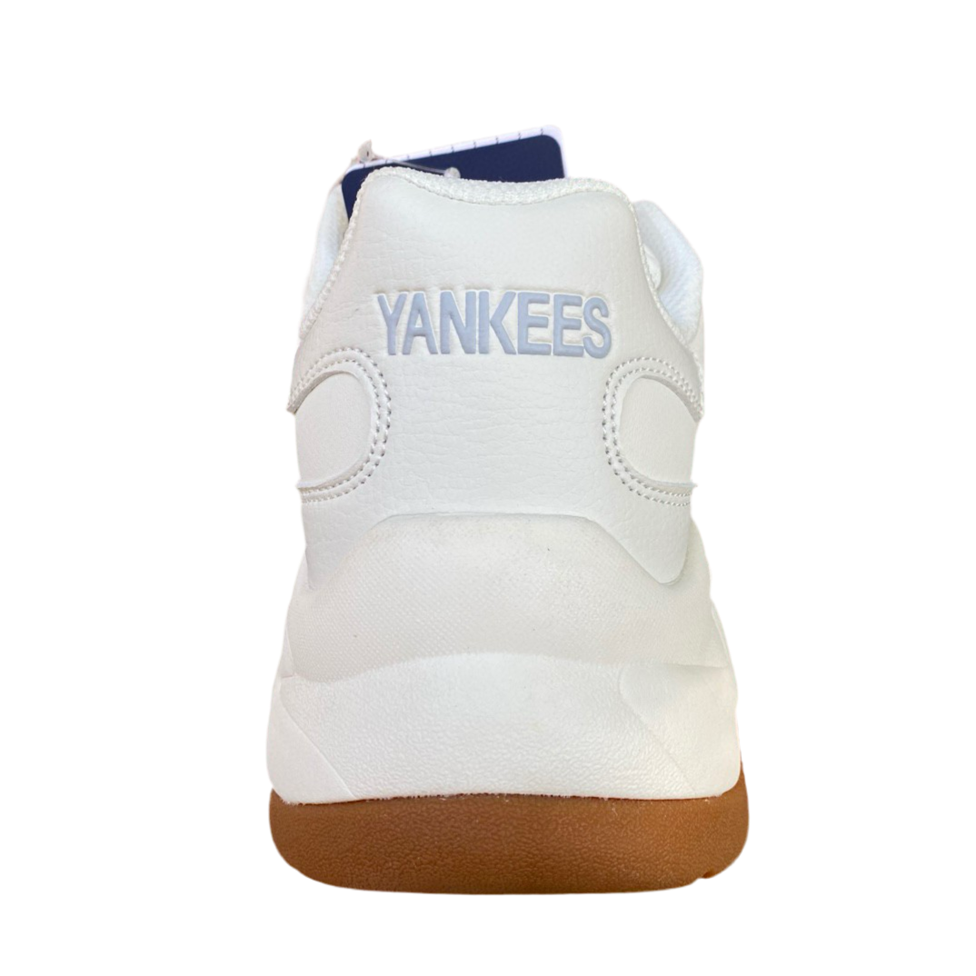 MLB white raw rubber MLB Yankees senior shoes men's and women's sneakers