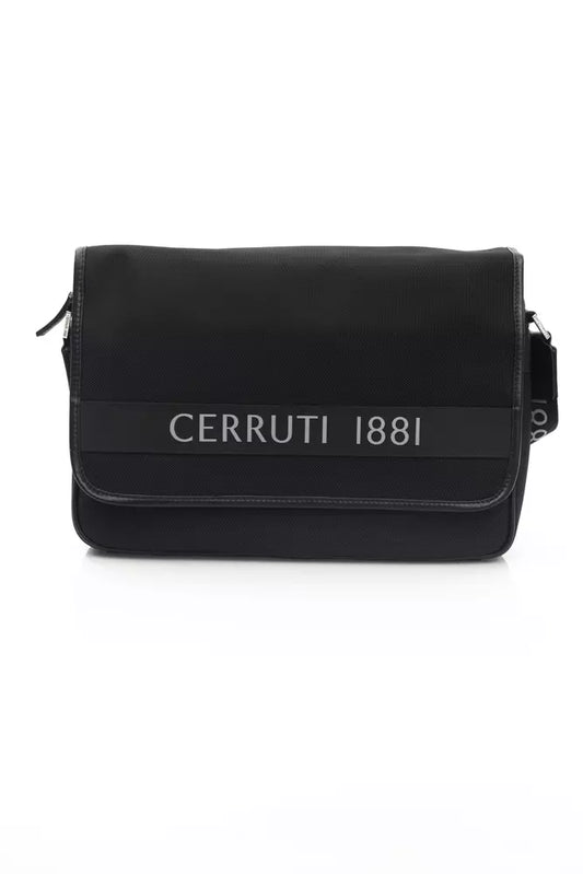 Cerruti 1881 Black Nylon Women Crossbody Bag