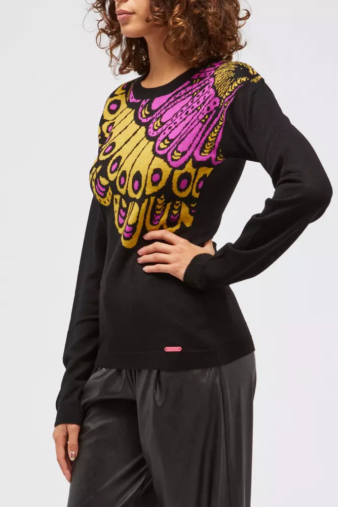 Custo Barcelona Black Wool Sweater