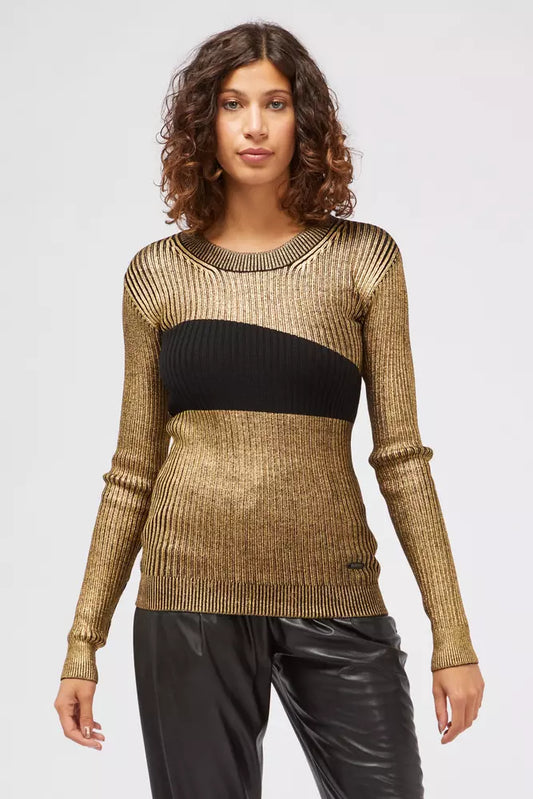 Custo Barcelona Gold Wool Sweater