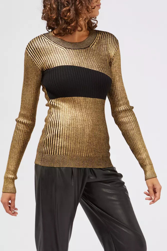Custo Barcelona Gold Wool Sweater