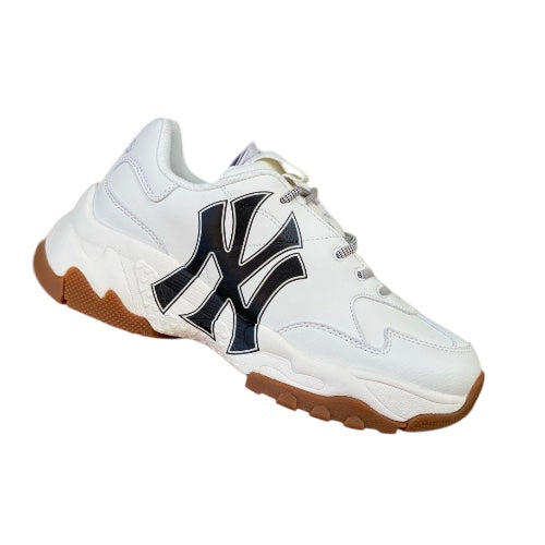 MLB white raw rubber MLB Yankees senior shoes men's and women's sneakers