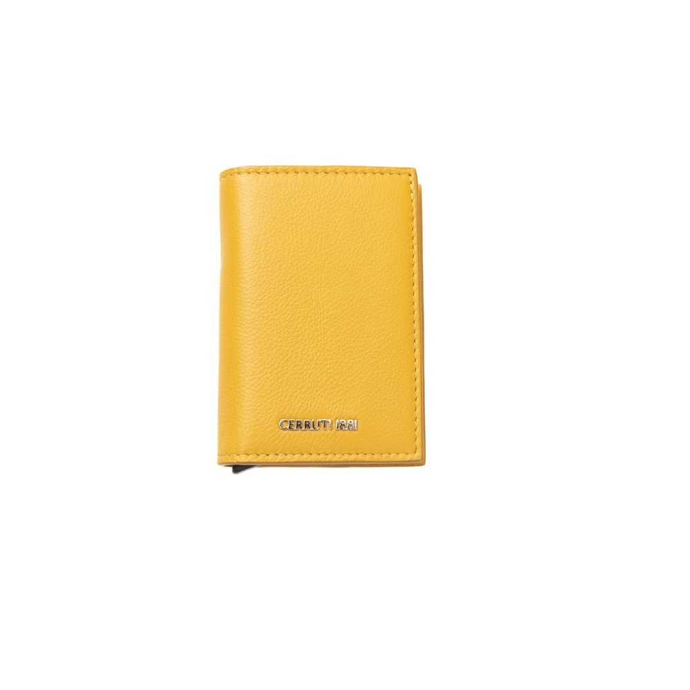Cerruti 1881 Yellow Calfskin Wallet
