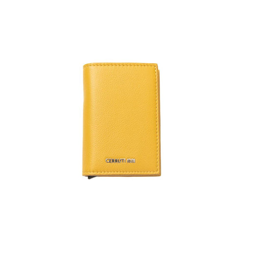 Cerruti 1881 Yellow Calfskin Wallet
