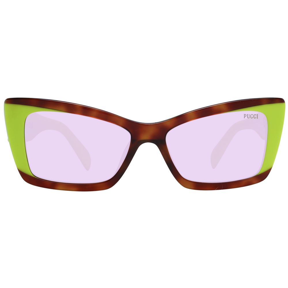 Emilio Pucci Multicolor Plastic Sunglasses