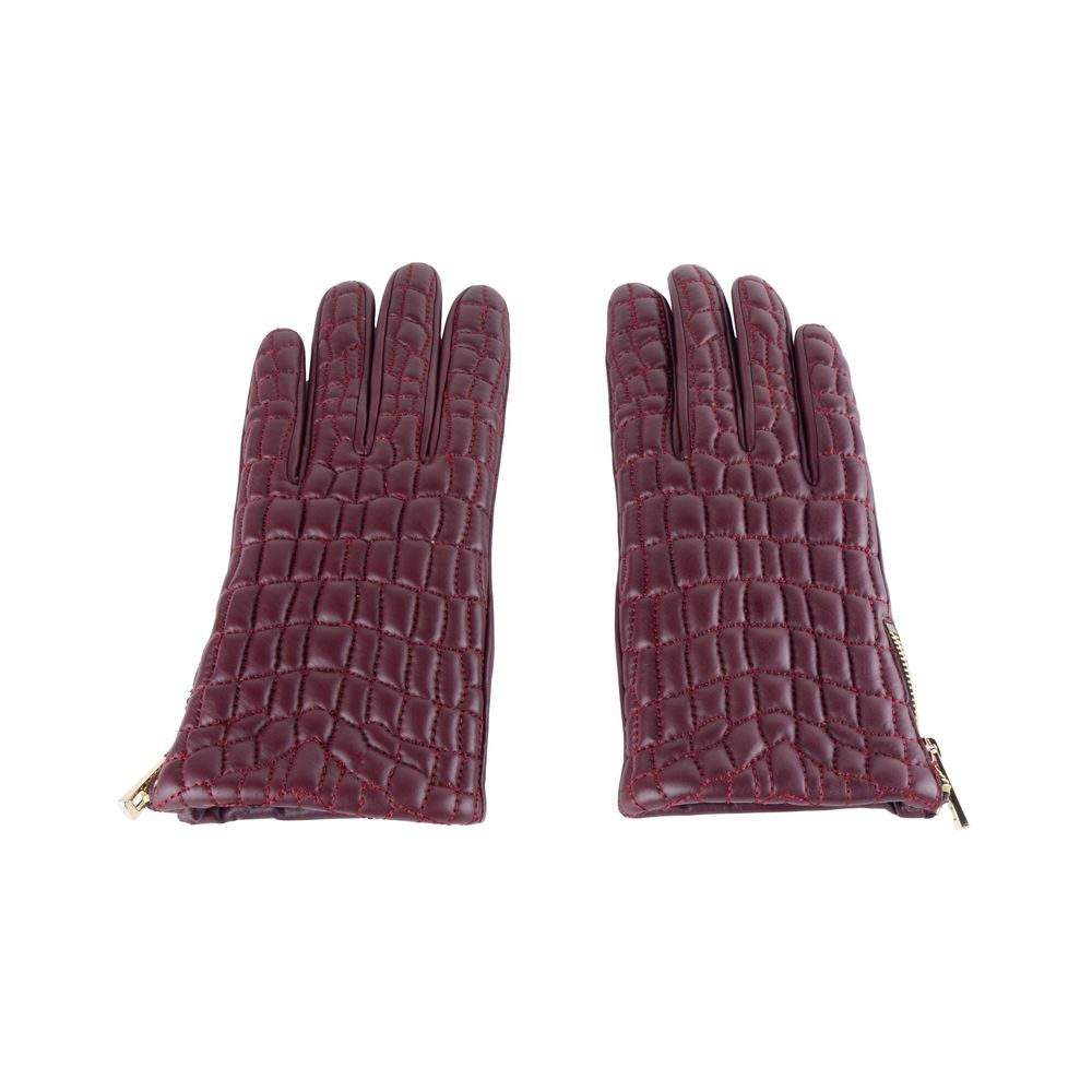 Cavalli Class Red Lambskin Glove