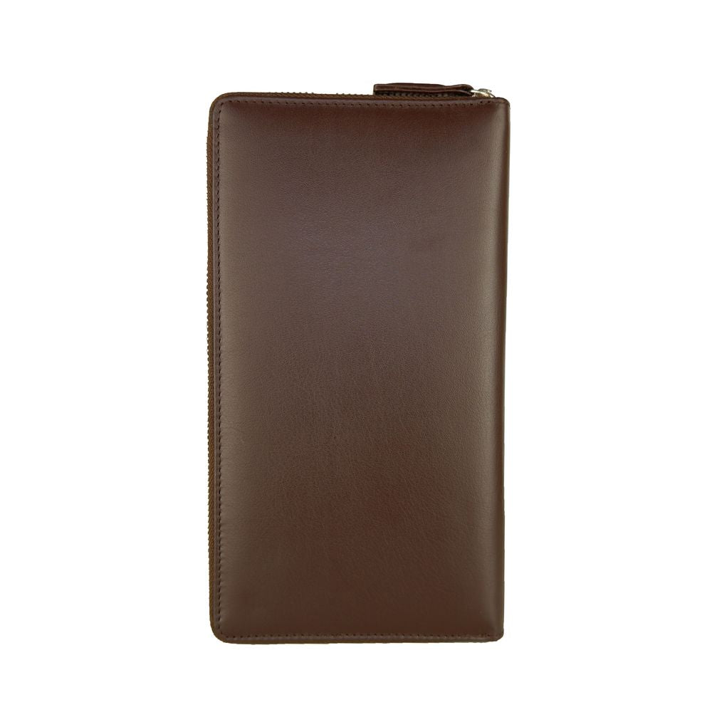Cavalli Class Brown Leather Wallet