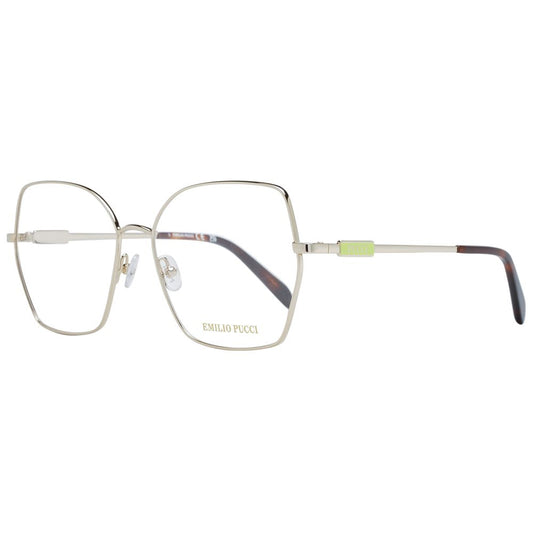 Emilio Pucci Gold Metal Glasses (Frames)