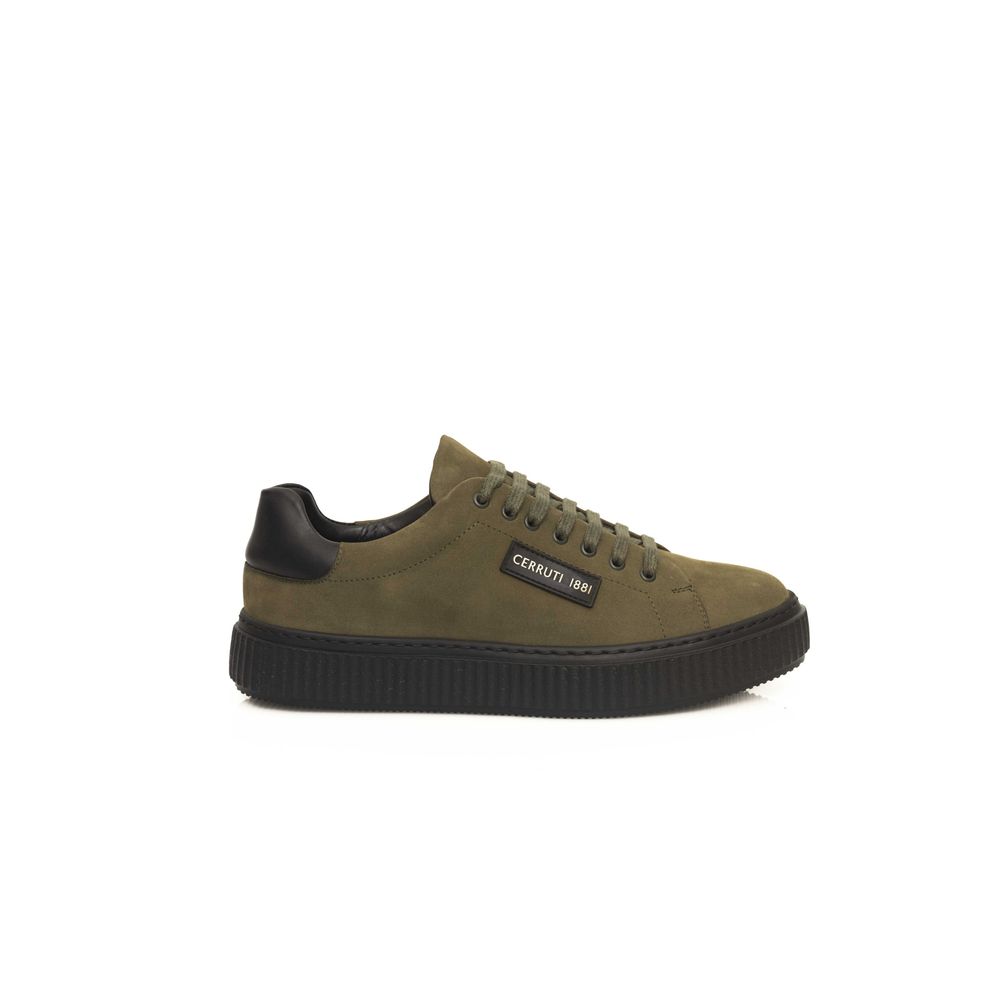 Cerruti 1881 Green Cowhide Sneaker